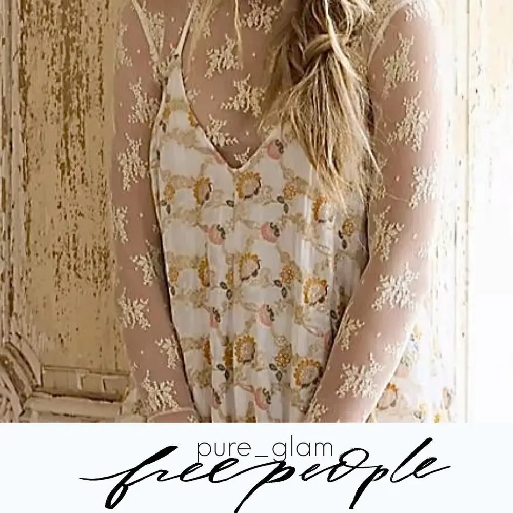 Free People floral romper